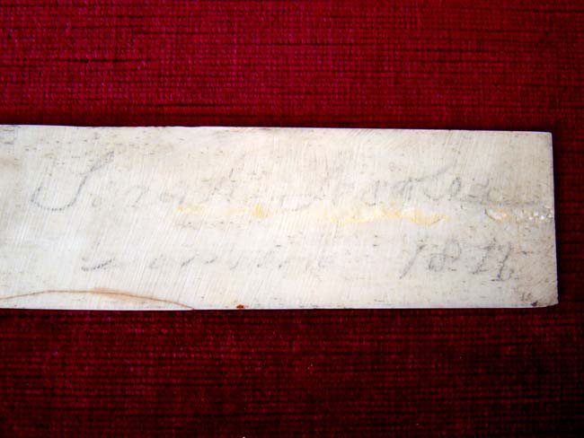 A Napoleonic period Prisoner-of-war bone game box dated 1811 — image 5